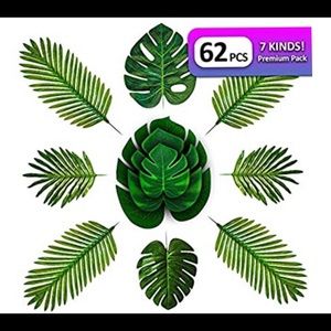 62 Pack of Artificial Leaves